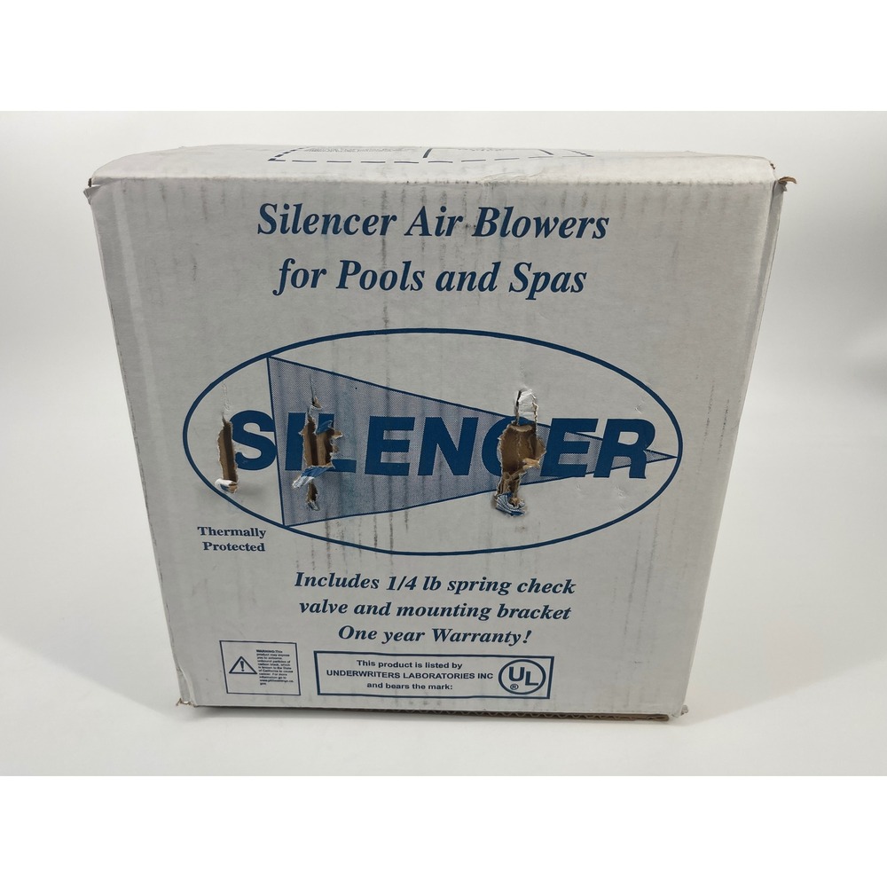 Air Supply Silencer 6320241 Pool Spa Air Blower 2.0HP 240V 5.5A Hardwire SEALED